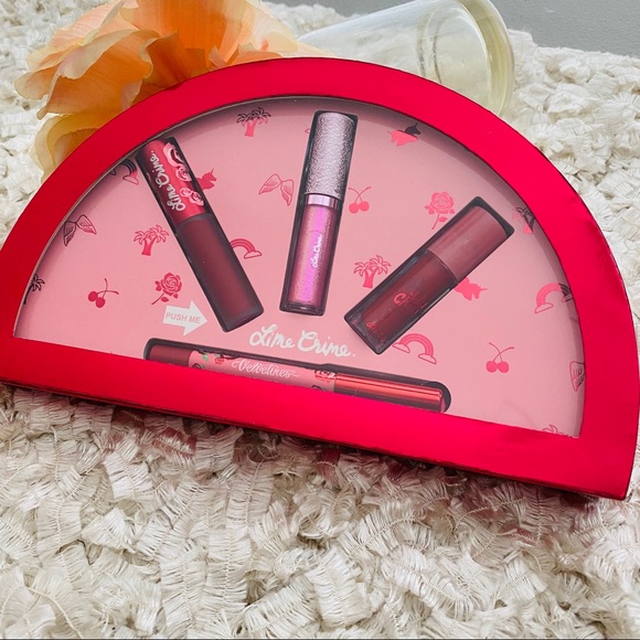 Lime Crime Other - Lime Crime Best Of Lip- Reds Mini Lip Set